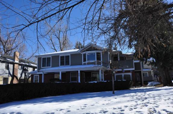 A nossa casa em Boulder, no Colorado, nos Estados Unidos